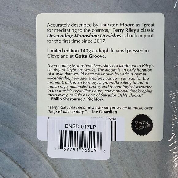 Terry Riley – Descending Moonshine Dervishes – Vinyl, LP, Reissue, NEW Synth - Picture 2 of 6